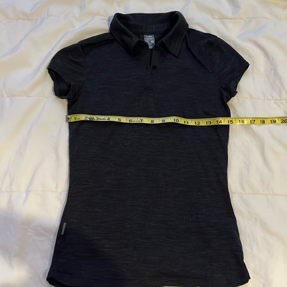 Icebreaker women’s XS polo merino wool